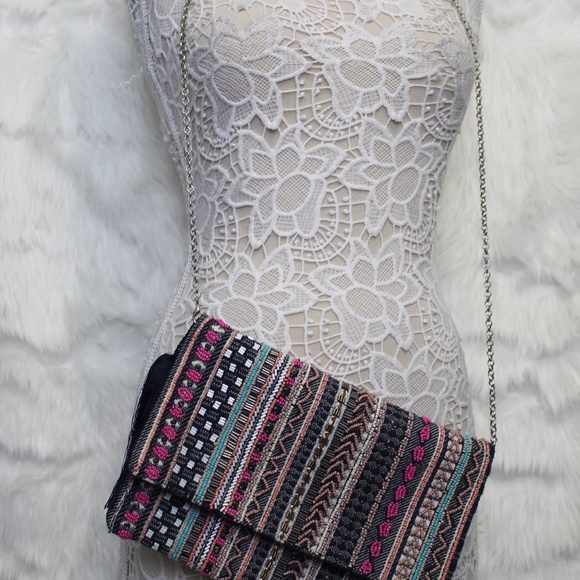 Beaded Clutch with Chain - Firm on price - Picture 6 of 6